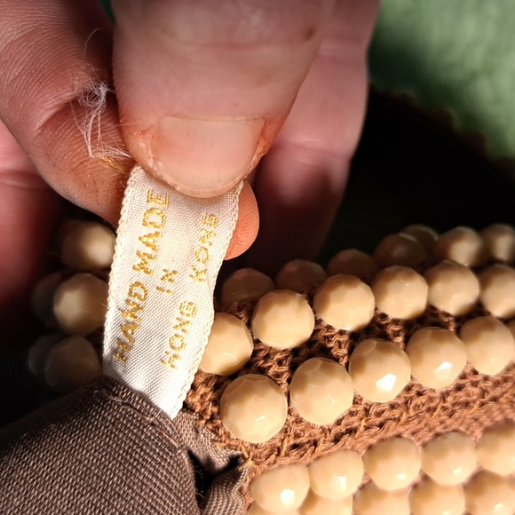 Vintage beaded purse - Picture 3 of 9